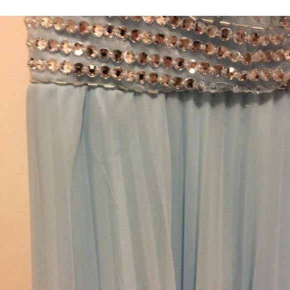 Love Reign light blue long formal prom dress - Picture 5 of 7
